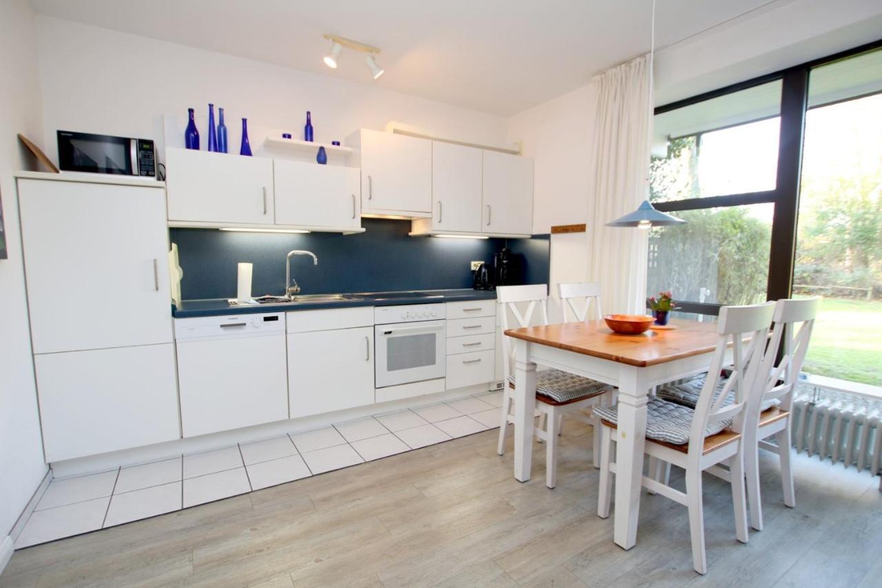 Waldstrasse 19A, Whg 22, Feriendomizil Am Suedstra Daire Wyk auf Föhr Dış mekan fotoğraf